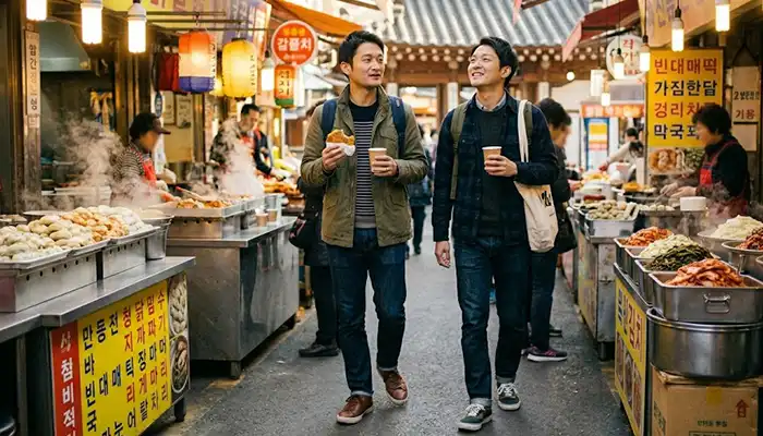 男の韓国旅行-アイキャッチ画像